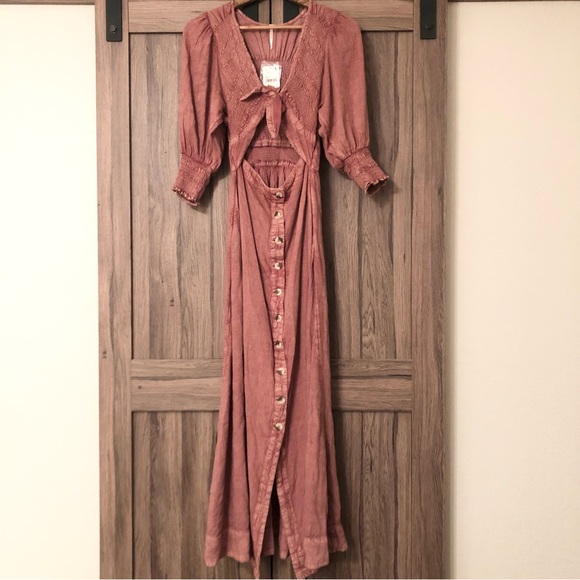 Free People String Of Hearts Maxi Dress - Picture 2 of 9